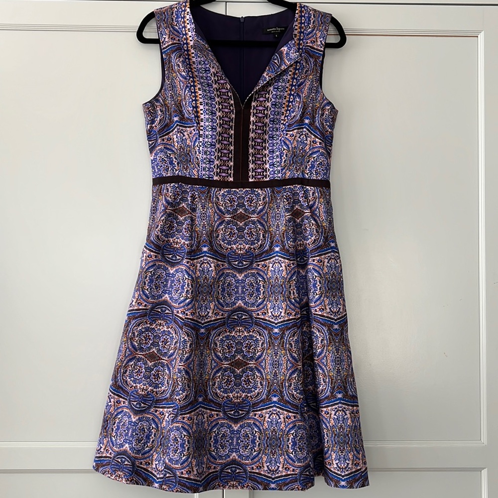 Nanette Lepore Cotton/Silk A-Line Dress